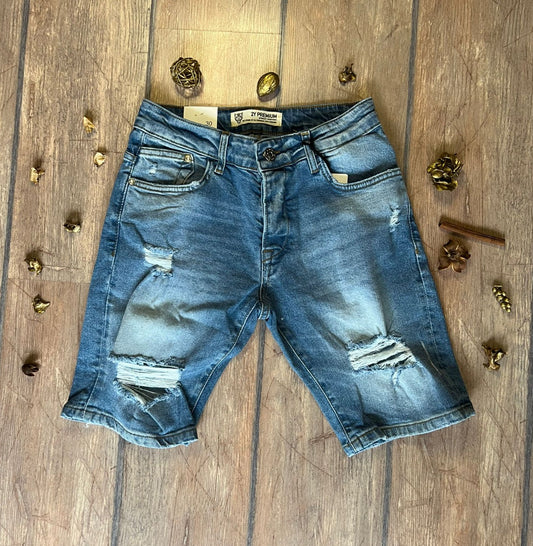 Къси Дънки "All Blue"