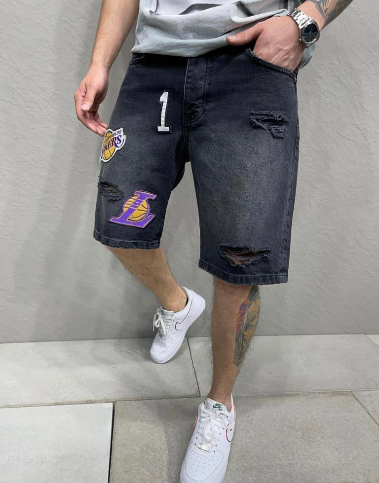 Къси ДънкиBlack "LA"